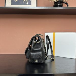 Alternative view of 790AS4399# Black Ball Pattern Light Gold 💜 Exclusive Background 💜
Authentic Product, Top-Quality Item 👜 Dimensions: 19.5*18*10cm