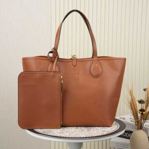 Batch 310... Model No.: 839112 Brown Leather Dimensions: Width 30-50 x Height 27 x Side Width 23 cm