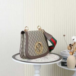 Alternative view of Batch 370...Gucci Bonde Series～Style No. 699210 Brown🎈🎈🎈Dimensions: Width 29X Height 22X Side Depth 7,📢📢📢