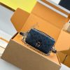 Internal Price P1330【Premium MB Genuine Leather】POCHETTE MÉTIS EAST WEST Handbag Model: M26456 Pearl Blue Material: Grade A Full Steel Hardware, Imported Genuine Fabric Packaging: Complete Original Duty-Free MB Packaging Dimensions: 21.5x13.5x6CM