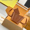 Internal Price P1130【Premium MB Genuine Leather】x TM ALL IN BB Handbag Model: M28820 Brown Materials: Grade A Full Steel Hardware, Imported Genuine Fabric Packaging: Complete Original Duty-Free MB Packaging Dimensions: 18x16x12cm