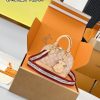 Internal Price P1110【Premium MB Coated Canvas】ALMA BB Handbag Model: M25728 Materials: Grade A Solid Steel Hardware, Imported Original Manufacturer Fabric Packaging: Complete Original Manufacturer Duty-Free MB Packaging Dimensions: 17.5 x 11.5 x 23.5 cm (Height x Width x Length)