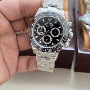 Alternative view of VS Rolex Daytona Series / 40mm Black Ceramic Daytona / Dandong Cal.4130 Automatic Chronograph Mechanical