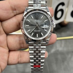 Vs Rolex Datejust/41mm Gray Datejust/Dandong 3235 Integrated Automatic Mechanical