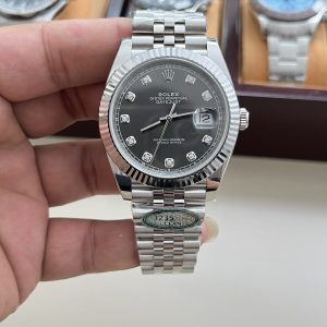Rolex Datejust Series / 41mm Gray Diamond Dial / 3235 Automatic Mechanical Movement
