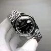 Enjoy this video showcasing the premium Rolex Datejust men's watch with a black dial.