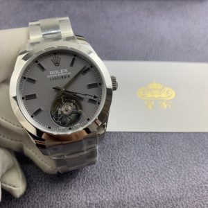 Alternative view of Royal Authentic  Rolex Datejust Men's Tourbillon Watch Rolex's Only Model Featuring a Tourbillon