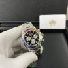 Royal Authentic  Rolex Daytona Series Rainbow Diamond Men's Watch