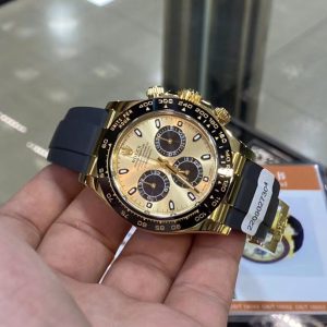 Alternative view of Custom 18K Gold-Plated Edition Raymond Yee 4130 Movement