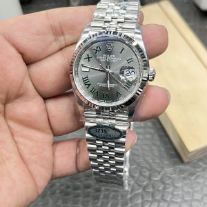 Alternative view of Rolex Datejust Series / 36mm Green Dial / Shanghai 3235 Modified Dandong Automatic Mechanical Movement