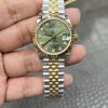 GS Rolex Datejust Series / 31mm Two-Tone Case with Emerald Dial / Powered by Hangzhou Cal.2236 Automatic Mechanical Movement