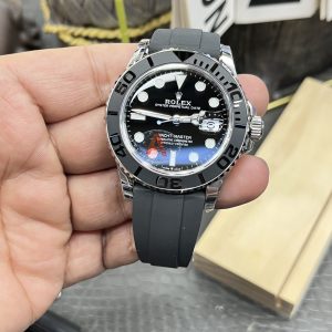 Alternative view of VS Rolex Yacht-Master V3 Edition with Weighted Case / 42mm White Gold Yacht-Master / 153g Weight / Dandong 3235 Automatic Mechanical Movement