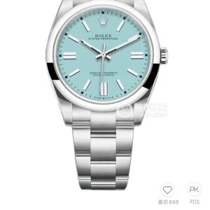 Rolex's latest September 2020 model, the Oyster Perpetual M124300 in seven colors, is now in stock. This exclusive 1:1 replica is a first-time release, featuring original-grade components with flawless exterior details. Crafted from genuine 904L steel, even the smallest accessories are made of 904L—an exceptionally challenging feat.Consider that even authorized dealers struggle to source genuine models. The official retail price is 60,000 RMB, while the current market value has soared to 56,000 RMB—and availability remains uncertain. Acquiring a replica that matches the genuine watch in appearance, materials, and craftsmanship for just a fraction of the cost offers genuine value. Crucially, our movement upgrade utilizes the Swiss ETA 2824. With proper maintenance, it will serve reliably for decades, providing lasting satisfaction and timeless heritage.As for the 2836 and 2892 movements, they're essentially identical to the 2824—just different sizes and thicknesses. Yet they cost twice as much, making them a poor value. As for Rolex movements, no manufacturer worldwide can replicate them. An official replacement movement costs around ¥15,000 and requires a two-month wait.We don't hype—we focus on solid craftsmanship. Dial diameter: 41mm. Sapphire crystal. Superb night-time visibility. Case and bracelet finish is impeccable. Without opening the case, the movement looks identical to the genuine article! Virtually indistinguishable.The tag, warranty card, and serial number are all authentic and unique to this watch—no duplicates. Unlike ordinary goods, you'll know its quality the moment you hold it. Feel free to compare and inspect! Comes with the full set of genuine packaging. Perfect for personal use or as a gift. [Image]
