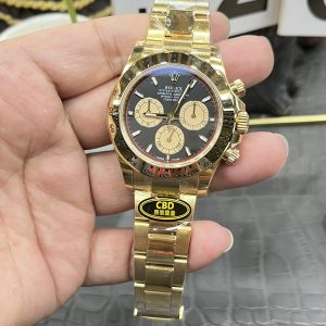 Alternative view of CBD Rolex Daytona Series / Solid Gold Little Monster / 40mm x 12.4mm / Dandong 4131 Automatic Chronograph Mechanical Movement / Super Weighted 229g