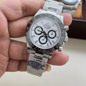 Alternative view of Replica Rolex Daytona Series / 40mm Panda Dial / Dandong 7750 Movement Optional Chronograph Direction (Forward/Reverse)