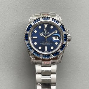KRF Rolex Blue Diamond Bezel.