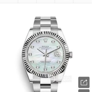 Rolex Oyster Perpetual Datejust 41mm: An official update with a more contemporary case size—perfectly suited for the masses! "Once and for all"—just wait and see.