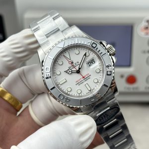 Alternative view of "N+" Rolex Yacht-Master Steel Bracelet Model / 40mm Case / Powered by 3235 In-House Movement. C/Vs Factory Quality. C Factory with Jumping Hour. (Top-tier C-grade, C Factory/Vs Factory Alternatives!)