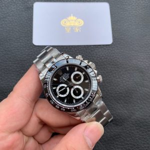 Alternative view of Royal Authentic  Rolex Daytona Men's Watch This timepiece features chronograph and luminescent functions, with a ceramic bezel. Every aspect of its craftsmanship is exceptionally refined.