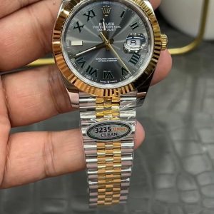 CVS Rolex Datejust/41mm Two-Tone Green Dial/Shanghai-modified Dandong 3235 Integrated Automatic Movement