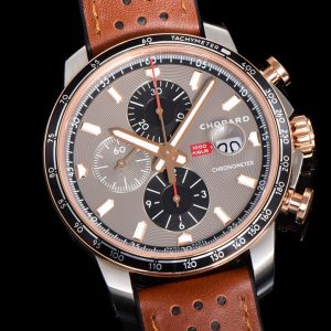 Alternative view of 🇧🇪 V7's Ultimate Chopard Masterpiece Proudly Presented by Seven Stars Highly Recommended Chopard Racing Series Masterpiece The Ultimate Creation Exceptional Aesthetics Top-Tier Craftsmanship 1. V7 Factory is the industry's sole entity to acquire the Chopard Classic Racing Series Limited Edition watch for molding. This timepiece features exceptionally intricate details across all aspects.V7 spent over a year and dozens of revisions to achieve a perfect clone. As shown in the simple disassembly of the watch, every aspect maintains perfect consistency, presenting the authentic original aura. 2. This Racing Series chronograph features exceptionally rich details on both the dial and case back. As illustrated, V7's dial perfectly replicates the original's color and texture, and the dial printing is indistinguishable from the genuine article.Notably, the watch is fitted with an exceptionally large, ultra-clear sapphire crystal boasting industry-leading transparency, perfectly matching the genuine piece. Crucially, the sapphire incorporates an integrated date magnifier identical to the authentic version (unlike Rolex's surface-mounted magnifier). This highly cost-intensive technique is unique in the industry, delivering truly commendable results!3. V7 Factory maintains rigorous standards, focusing on both form and function. Though the movement remains hidden beneath the solid caseback, they eschew the common practice of using unfinished 7750 movements. Instead, they custom-engineered an optimized, precision-finished 7750 movement that mirrors the genuine article. Both performance and aesthetics achieve near-perfect alignment with the original, and internal components are fully interchangeable with authentic parts.The crown and crown stem's shape and dimensions are professionally customized to match the genuine article. 4. V7 Factory upholds its signature masterful case craftsmanship. The case diameter, thickness, lines, and curves are 100% identical to the genuine piece. The square pattern filling on the caseback is cloned using identical materials and techniques as the genuine version, with crisp, bold engravings that are incredibly convincing!5. V7 Factory leaves no detail overlooked: the fishscale pattern and engravings inside the case back, screw positions, engraving depth, bezel, and sapphire components all achieve perfection, enabling seamless replacement with genuine parts.6. V7 Factory's industry-exclusive design features a genuine imported natural rubber strap with perforated ultra-thin calfskin lining, synchronized with the original exterior. The inner side of the rubber strap showcases a 1960s-style Dunlop tire tread pattern.Visually and tactilely indistinguishable from the genuine article, the newly molded folding clasp faithfully replicates the original's structure, material, and polish—a perfect clone! V7 Factory's strap and clasp craftsmanship and materials represent the industry's pinnacle, with costs reaching several times the standard industry norm.7. The hands are meticulously crafted, with length, angle, width, pinholes, and color all matching the genuine article. Polishing is exceptionally refined! 8. The dial's color, texture, and pattern, along with the calendar font, perfectly replicate the authentic aesthetic. The highly challenging inner shadow hour markers are also precisely matched.9. V7 Factory's luminescence synchronizes with the original, utilizing premium Swiss-imported luminous material for exceptionally strong night visibility. The V7's even luminescent filling even surpasses the genuine article in effect!10. The Chopard Racing watch faithfully preserves the series' classic style—robust, clear, elegant, and practical. Designed as a sporty timepiece for racing enthusiasts, it remains strikingly stylish even with formal attire. With a 44mm diameter and 14mm thickness, it offers exceptional comfort. This V7 masterpiece delivers pure, authentic quality—truly a must-have!