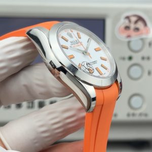 VS Magnetic Series "Lightning" Green Dial, Blue Dial, Black Dial, White Dial, Digital Dial VS Factory, ROLEX Milgauss Series, 🏅️ Triple-Code Authentication, NFC-Enabled! Quality Guaranteed!116400 Lightning Hands, Green Crystal, White Crystal - 904L Highest Version! Blue Dial, Green Dial, White Dial, Black Dial, Digital Dial! Anti-Magnetic Double Case Back! ✅✅✅ Synchronized green sapphire crystal, custom solid-core 3131 integrated movement. Dimensions: 40mm. Oystersteel forged steel case. 📸 Crafted from 904L steel—a superalloy widely used in high-tech, aerospace, and chemical industries, ensuring exceptional corrosion resistance.Oystersteel is exceptionally durable and polishable, maintaining its aesthetic integrity even in extreme environments. The electroluminescent blue dial, paired with green sapphire crystal, complements the iconic lightning-shaped seconds hand.Rolex Milgauss—A Tribute to Science! Authenticity verified by watch ⌚️ code 6R9999V6 (three codes match), clasp code 1JR, includes NFC card. Genuine VS Factory replica, shipped with actual photos. 🎁 Ultimate luxury gift recommendation💥 Authentic VS Factory quality📷