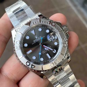 Alternative view of AR Factory Rolex Yacht-Master II Grey 904L Stainless Steel 3135 Movement 40mm Automatic Mechanical