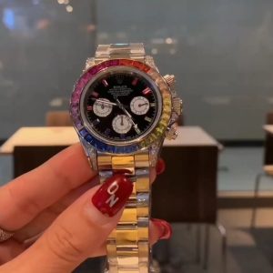 Rolex Daytona Rainbow Diamond Men's Watch Video Showcase