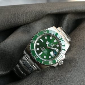 Alternative view of CLEAN Limited Edition: Rolex Submariner 116610LV-97200 Green Dial Watch, Korean-imported ceramic bezel, Cal. 3135 automatic mechanical movement, 40mm. [Handshake][Handshake][Handshake]
