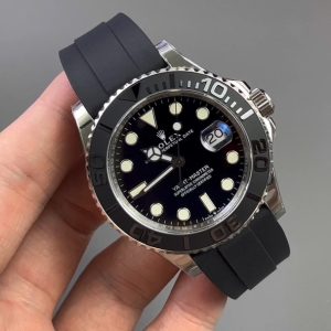 JVS Rolex Yacht-Master Silver! Featuring the 3235 movement! 42mm case size!