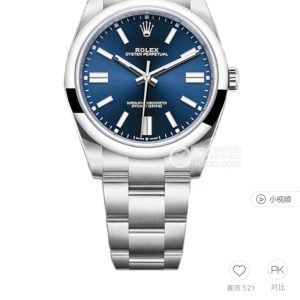 Rolex's latest September 2020 model, the Oyster Perpetual M124300 in seven colors, is now in stock. This exclusive 1:1 replica replica is the first of its kind, featuring original-grade components with zero compromise on appearance and detail. Crafted from genuine 904L steel, even the smallest accessories are made from 904L—an exceptionally challenging feat to achieve.Consider that even authorized dealers struggle to source genuine models. With an official retail price of ¥16,000, the current market value has soared to ¥56,000—and availability remains uncertain. Acquiring a replica that matches the genuine article in appearance, materials, and craftsmanship for just a fraction of the cost offers genuine value. Crucially, our movement upgrade utilizes the Swiss ETA 2824. Properly maintained, it ensures decades of trouble-free operation—a timeless, heirloom-worthy investment.As for the 2836 and 2892 movements, they're essentially identical to the 2824—just different in size and thickness. Yet they cost twice as much, making them a poor value. As for Rolex movements, no manufacturer worldwide has mastered their technology. An official replacement movement costs around ¥15,000 and requires a two-month wait.We don't hype—we focus on solid craftsmanship. Dial diameter: 41mm. Sapphire crystal. Superb night-time visibility. Case and bracelet finish is impeccable. Without opening the case, the movement looks identical to the genuine article! Virtually indistinguishable.The tag, warranty card, and serial number are all authentic and unique to each watch—no duplicates. Unlike ordinary goods, you'll know its quality the moment you hold it. Feel free to compare and inspect! Comes with full authentic packaging. Perfect for personal use or as a gift. [Image]