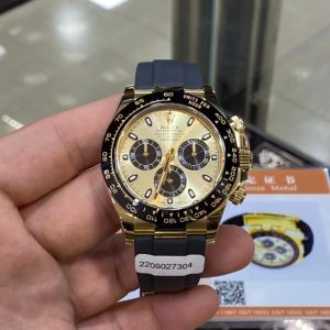 Custom 18K Gold-Plated Edition Evan Yu Movement 4130