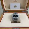 Royal Authentic  Rolex Black Submariner Diamond-Set Men's Watch