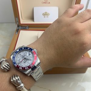 Royal Authentic  Rolex GMT-Master II Meteorite Men's Watch