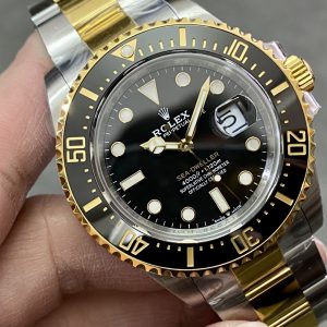 Alternative view of VS Rolex Red Sea Envoy Two-Tone 126600 Real-Life Photos Featuring the latest components, delivering the highest-grade version.