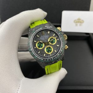 Royal Authentic  Rolex Daytona Series Carbon Fiber Watch
