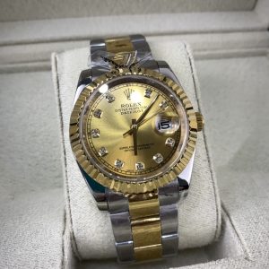 Alternative view of Royal Authentic  Rolex Datejust Two-Tone Men's Watch