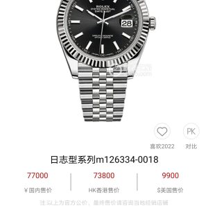 Royal Authentic  Rolex Datejust Black Dial Men's Watch Diameter: 41mm Exceptionally timeless and stylish