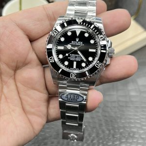 Alternative view of Rolex Submariner No Date Black Ghost / 40mm Black Submariner / Shanghai Movement Modified to Dandong 3130 Fully Automatic Mechanical Movement with No Dead Space
