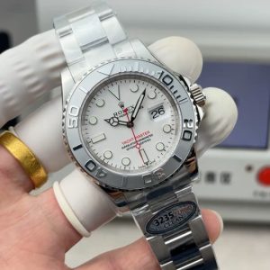 "N+" Rolex Yacht-Master Steel Bracelet Model / 40mm Case / Powered by 3235 In-House Movement. C/Vs Factory Quality. C Factory with Jumping Hour. (Top-tier C-grade, C Factory/Vs Factory Alternatives!)