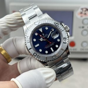 Alternative view of "N+" Rolex Yacht-Master Steel Bracelet Model / 40mm Case / Powered by 3235 In-House Movement. C/Vs Factory Quality. C Factory Skip-Numbered. (Top-tier C-grade, C Factory/Vs Factory Alternatives!)