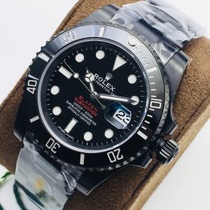 Alternative view of Black Steel Submariner 40mm