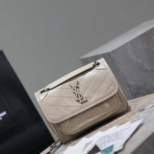 Alternative view of 【Genuine Leather】Small Size 22cm_#Milk Tea Color# The new version of Niki is more practical, featuring an additional D-ring on each side compared to the original design. This extra step enhances its load-bearing capacity! Genuine Leather P950 【Matching Packaging】 Model: 633151 Genuine Leather Dimensions: 22×16.5×12cm