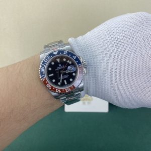 Royal Authentic Photos: Rolex GMT-Master II Triplock Bracelet with Coca-Cola Bezel