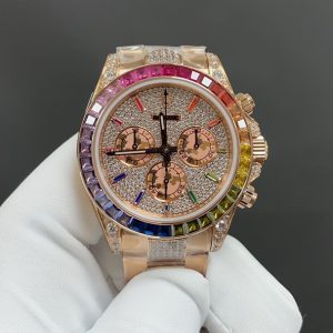 Rolex Daytona Full Diamond 7750 Movement Top-Tier Quality