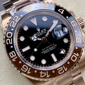 Alternative view of C+ Factory Rolex Submariner GMT-Master Series 3285 Movement 40mm 904L Stainless Steel The much-anticipated side without white gaps has arrived, 18K gold components electroplated with a thick 18K gold layer, Currently the strongest Submariner GMT-Master replica on the entire web.