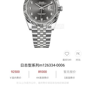 Royal Authentic  Rolex Datejust Series Gray Dial Men's Watch Super Stylish, Ultra-Premium Gray Dial Men's Watch Diameter: 41mm