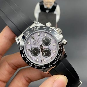 Alternative view of Meteorite Dial Daytona Ultra-Thin