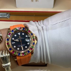 Royal Authentic Footage: Rolex Daytona Color Diamond Men's Watch Video Appreciation