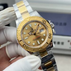 "N+" Rolex Yacht-Master Steel Bracelet Edition / 40mm Case / Powered by 3235 In-House Movement. C/Vs Factory Quality. C Factory with Jumping Hour. (Top-tier C-grade, C Factory/Vs Factory Alternatives!)